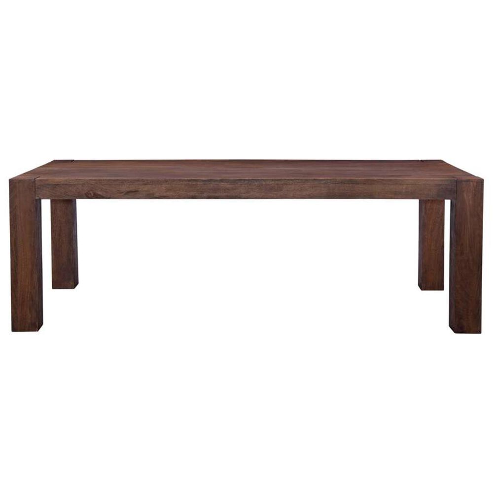 Bassett Mirror Company Walsh Dining Table in Rustic Brown Mango - Table Only, , large