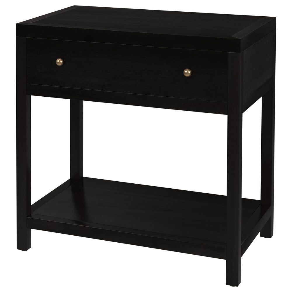 Butler Specialty Company Nora 1-Drawer 30" Nightstand in Coffee Brown, , large