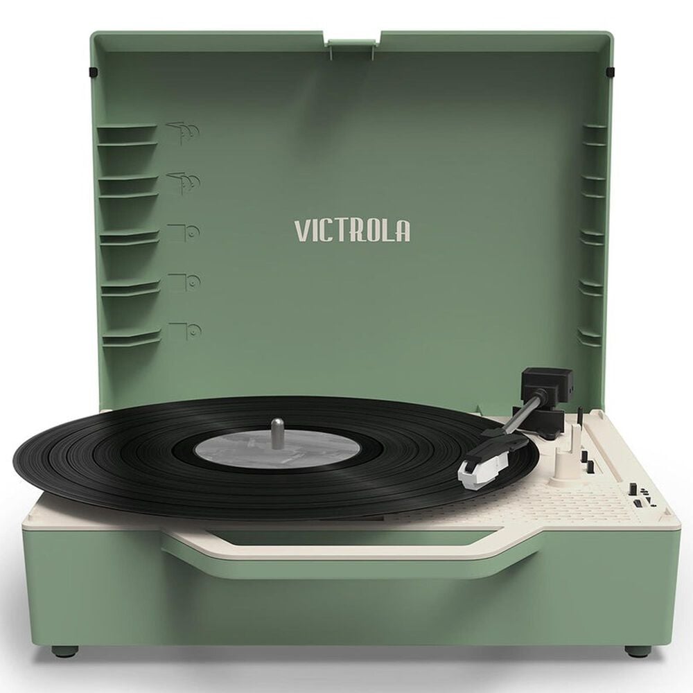 Victrola Bluetooth Suitcase Record Player, , large