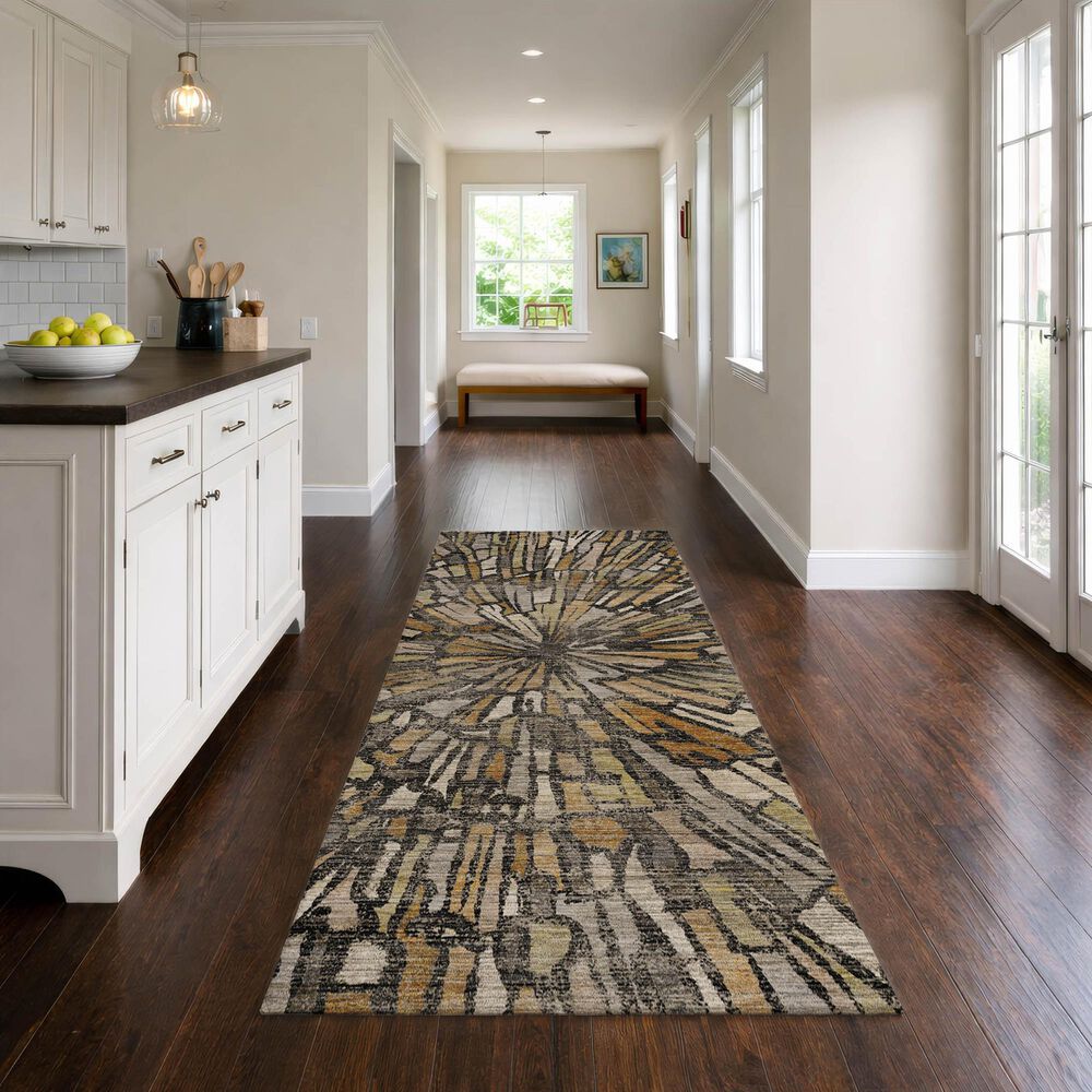 Dalyn Rug Company Nexus NX3 Black 2'3" x 7'6" Runner, , large