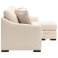 Ashley Lango Stationary Queen Sofa Chaise Sleeper in Jute, , large