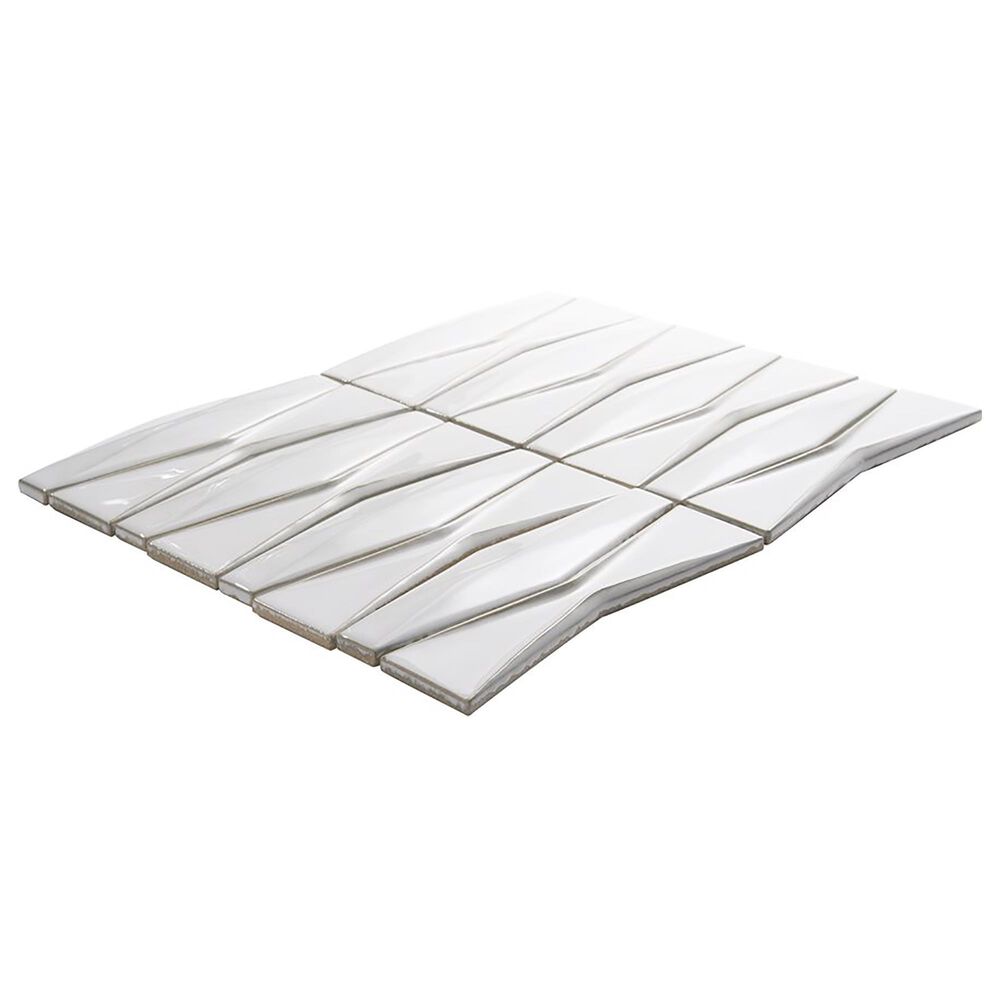 Soho Studio Baroque Adwick Natural 13&quot; x 16&quot; Ceramic Mosaic Sheet, , large