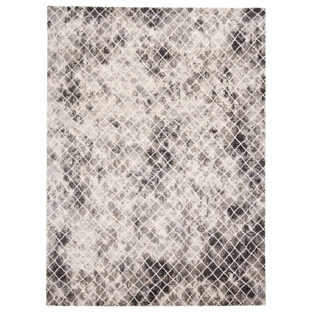 Feizy Kano 4"3" x 6"3" Sand and Ivory Area Rug, , large