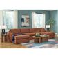 Ashley Modmax 4-Piece Sectional with Double Chaise in Spice, , large