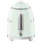 SMEG 3-Cup Stainless Steel Retro Style Mini Electric Kettle in Pastel Green, , large