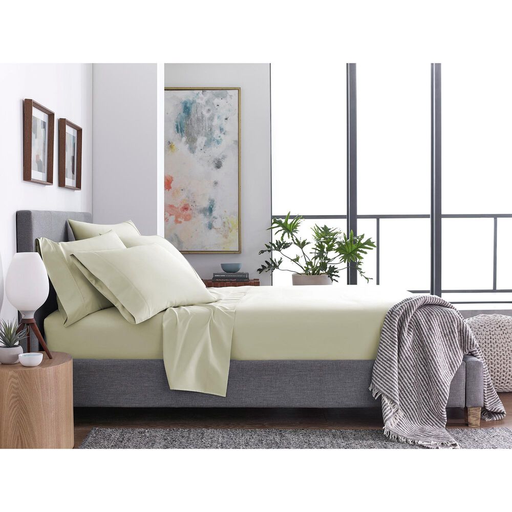 Sanders Collection Ultraweave 6-Piece King Sheet Set in Beige Cream, , large
