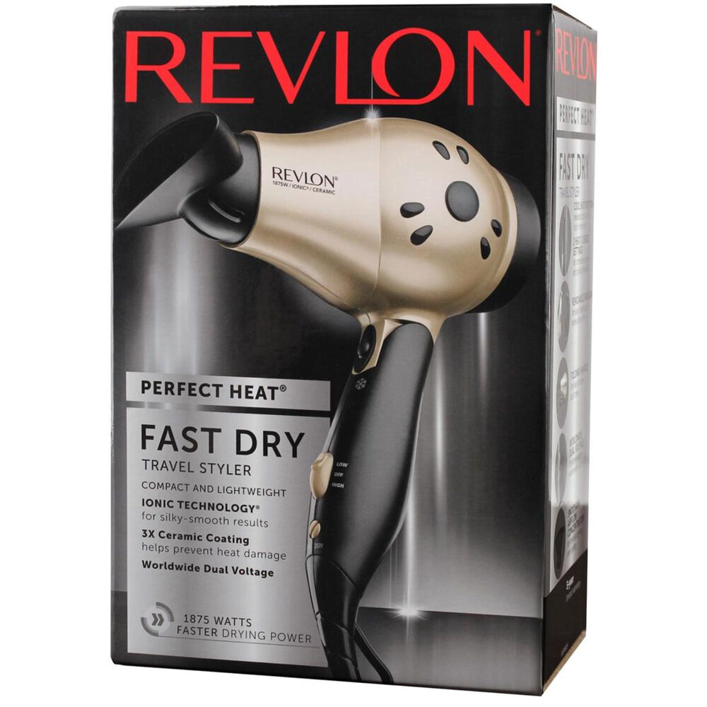 Revlon Fast Dry Travel Styler, , large