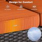 HOMLUX 7-Piece Patio Set in Orange, , large