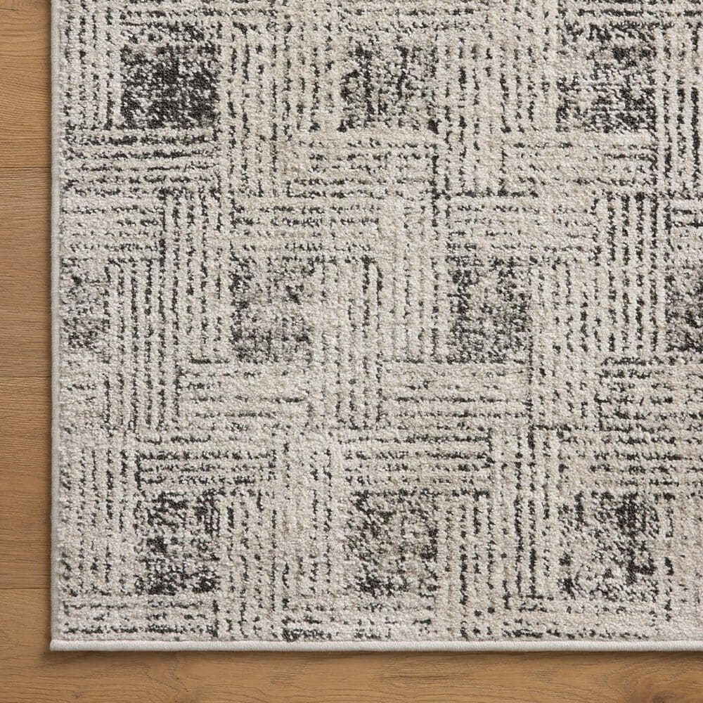 Loloi II Kamala 5&#39;3&quot; x 7&#39;9&quot; Grey and Graphite Area Rug, , large