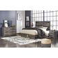 Ashley Drystan 3-Piece Queen Panel Bedroom Set in Brown Rustic, Burnt Orange and Teal, , large