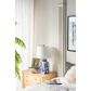 A&B Home Flower Bird Table Lamp in Blue and White, , large