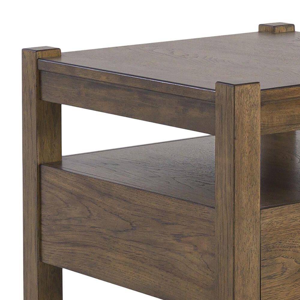 Ashley Cabalynn End Table in Light Brown, , large