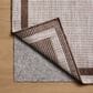 Loloi Easton Dove and Coffee 2"3" x 3"9" Indoor/Outdoor Area Rug, , large