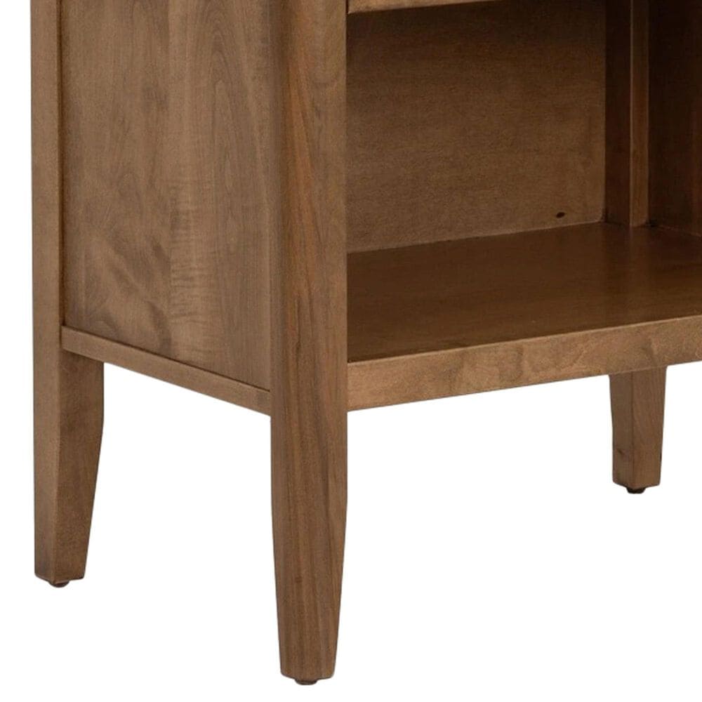 Archbold Furniture Warren 1-Drawer Nightstand in Harvest, , large