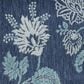 Nourison Garden Oasis GOA03 Navy 8" x 10" Indoor/Outdoor Area Rug, , large