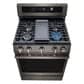 LG 6.3 Cu. Ft. Freestanding Gas Range in PrintProof Black Stainless Steel, , large