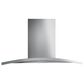 GE Profile 36" Wall-Mount Chimney Hood in Stainless Steel, , large