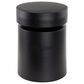 37B Metal Drum End Table in Black, , large