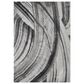 Kas Oriental Rugs Illusions Elements 3"3" x 4"11" Ivory and Grey Area Rug, , large