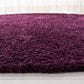 Safavieh August Shag 5"3" Round Purple Area Rug, , large