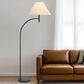 Cal Lighting Mosley Groton Floor Lamp in Charcoal Grey, , large
