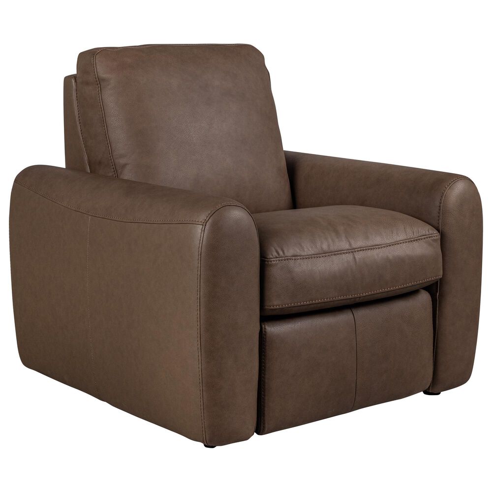 Bassett Avery Zero Gravity Power Recliner in Havana, , large