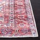 Safavieh Serapi 10" x 14" Red and Navy Area Rug, , large