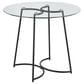 LumiSource Cece Dinette Table in Black and Clear - Table Only, , large