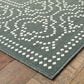 Oriental Weavers Marina 1247X 5"3" x 7"6" Grey and Ivory Area Rug, , large