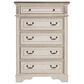 Ashley Realyn 5-Piece Queen Upholstered Bed Set in Chipped White, , large