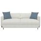 Golden Wave Furniture Bianca Pop Up Sleeper Sofa in Snowy, , large