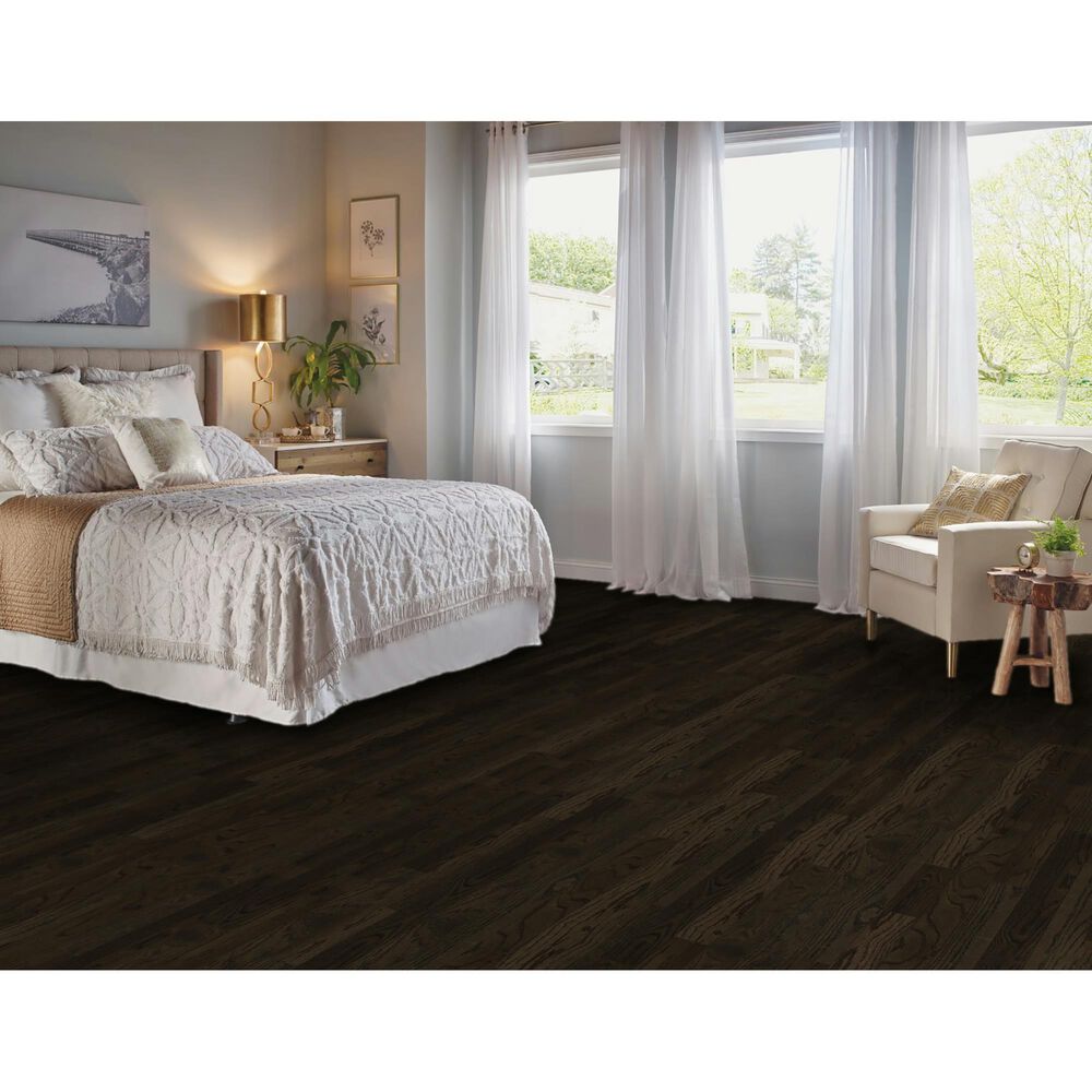 Hartco Prime Harvest Blackened Brown 3&quot; Oak Engineered Hardwood, , large