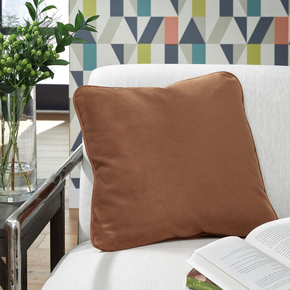 Ashley Caygan 20&quot; x 20&quot; Throw Pillow in Spice, , large