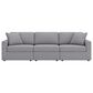 Ashley Modmax 3-Piece Stationary Sofa in Granite, , large