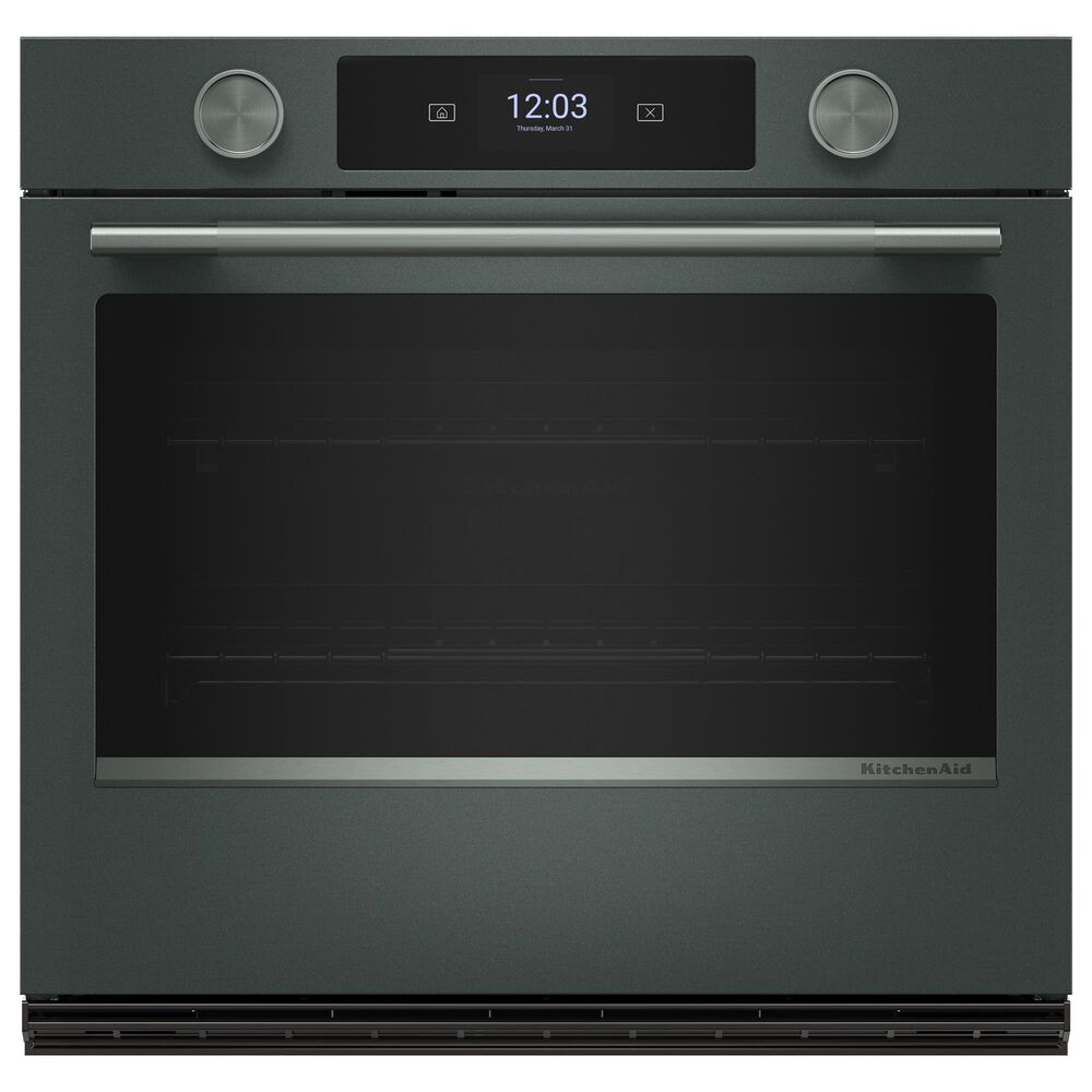 KitchenAid 30" Single Wall Oven with Assisted Cook Cycles in Juniper, , large