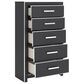Ashley Zuraleus 5-Piece Queen Panel Bedroom Set in Matte Black, , large