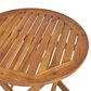 Hearth and Haven Hillside 3-Piece Outdoor Bistro Set in Brown and Black, , large