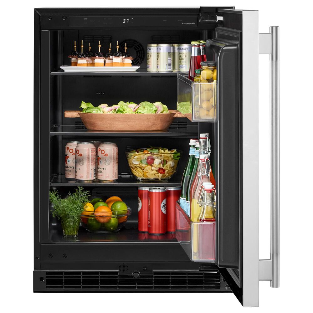 KitchenAid 5.0 Cu. Ft. Undercounter Refrigerator in Stainless Steel, , large