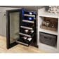 True Residential 3.1 Cu. Ft. Undercounter Wine Cabinet with Left Hinge and Glass Door in Panel Ready, , large