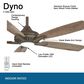Minka-Aire Dyno 52" Ceiling Fan with Barnwood Blades in Heirloom Bronze, , large