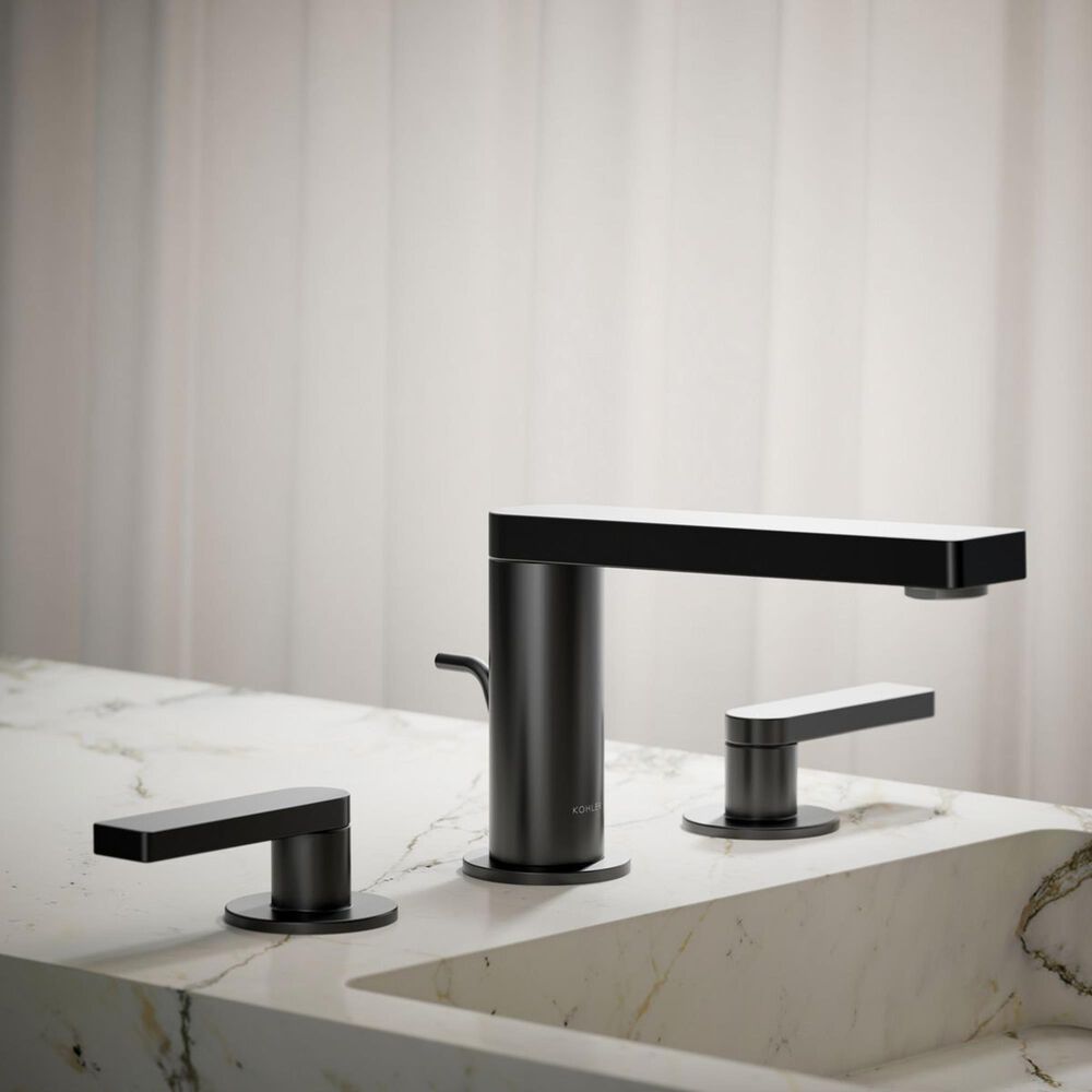 Kohler Composed Widespread Bathroom Sink Faucet in Matte Black, , large