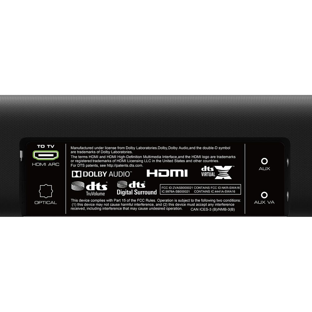 Vizio 2 1 Channel Soundbar With Wireless Subwoofer In Black Nebraska Furniture Mart Sometimes the sound bar hdmi arc issues are actually caused by the hdmi cable itself. vizio 2 1 channel soundbar with wireless subwoofer in black nfm