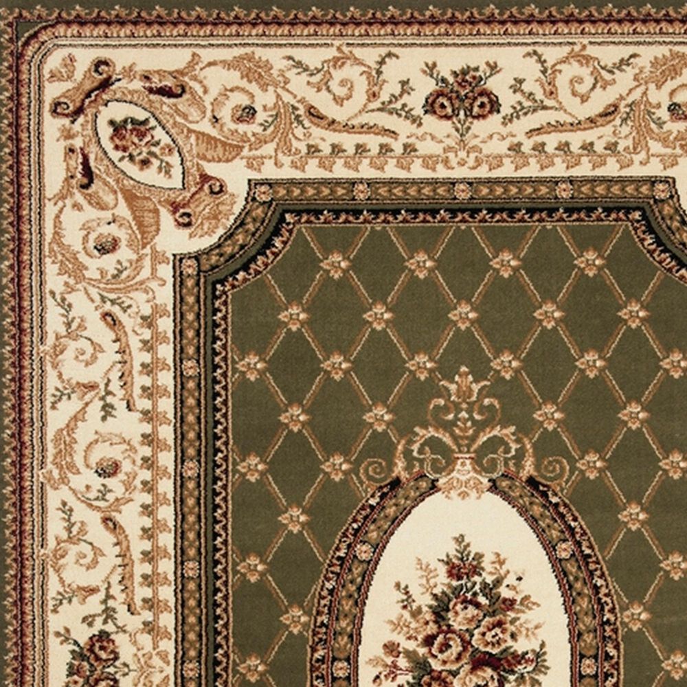 Safavieh Lyndhurst LNH223 2&#39;3&quot; x 8&#39; Sage and Ivory Runner, , large