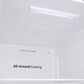 Samsung 22 Cu. Ft. Side by Side Refrigerator with Touch Screen Family Hub in Stainless Steel, , large