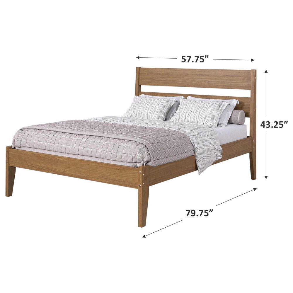 Forest Grove Full Size Platform Bed in Urban Oak, , large