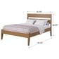 Forest Grove Full Size Platform Bed in Urban Oak, , large