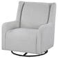 Coaster Serra Swivel Glider Chair in Dove Grey, , large