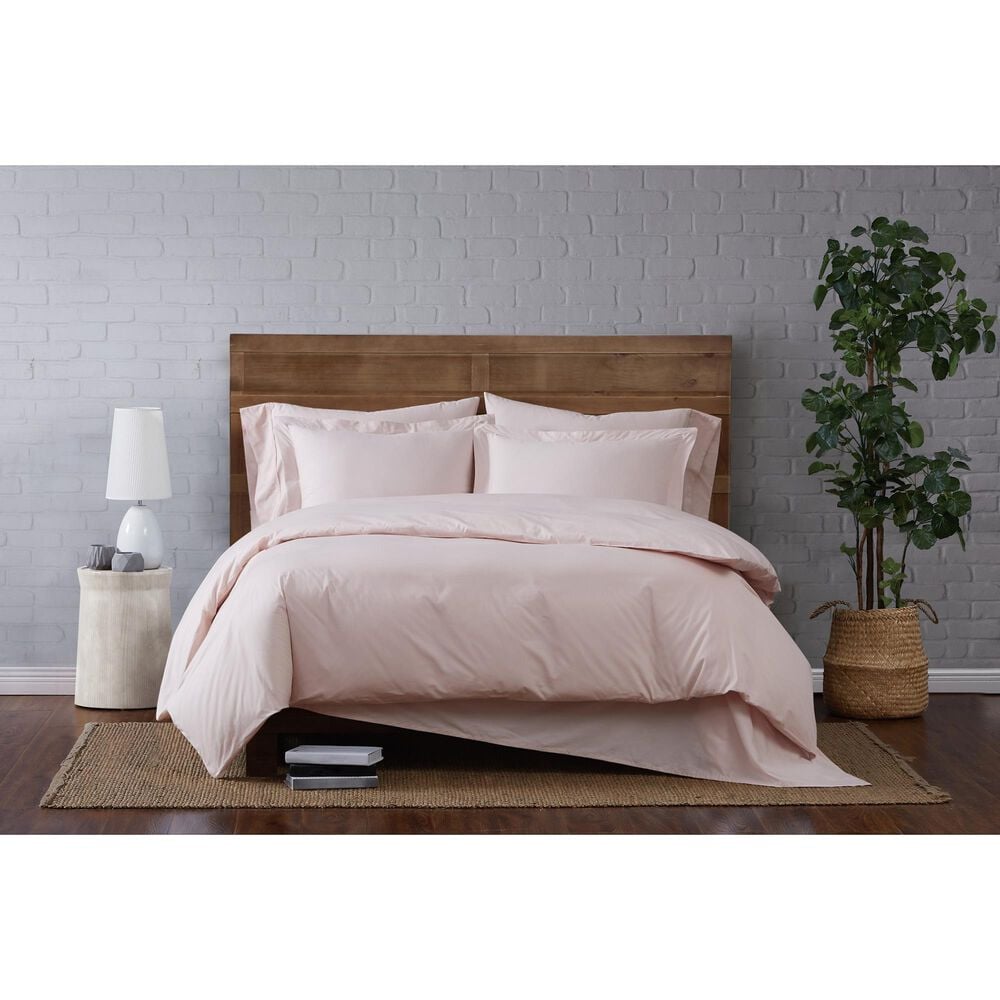 Pem America Brooklyn Loom Classic 3-Piece King Duvet Set in Blush, , large