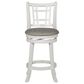 Sasha Lee Transitional Counter Stool in White Finish, , large