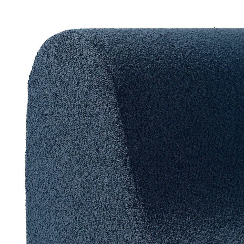 Jaxx Uptown Armless Accent Chair in Navy, , large